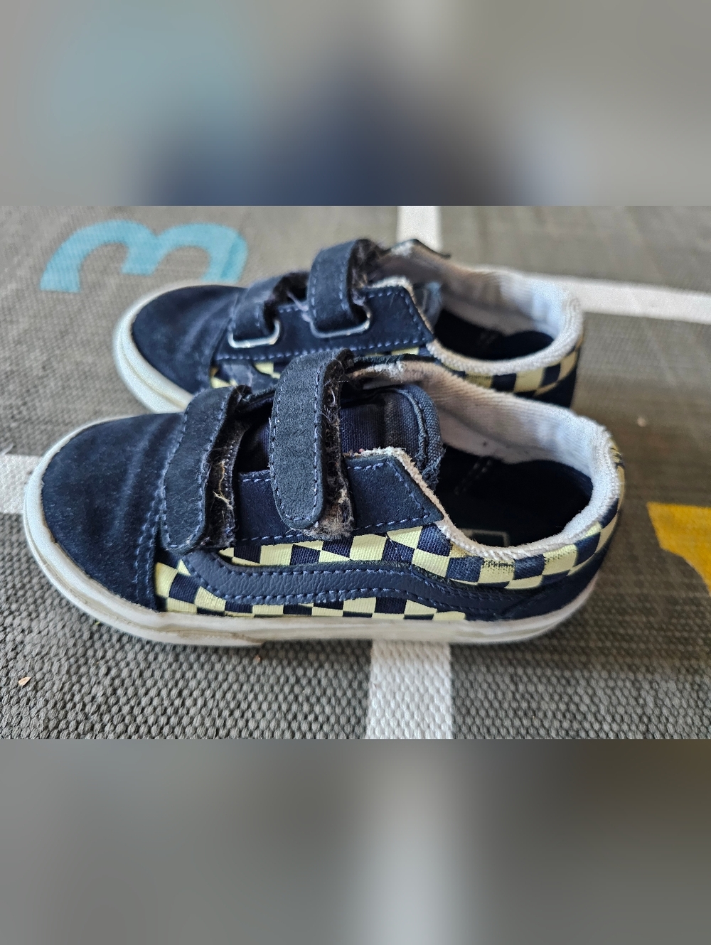 Vans Kids Glow In The Dark Sneakers
